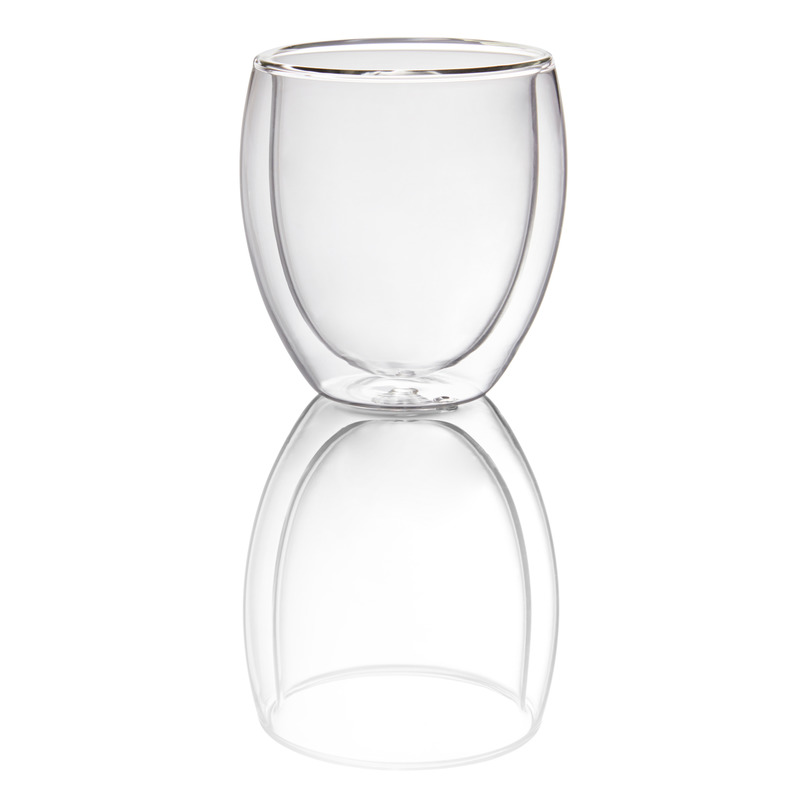 Glasbecher doppelwandig Ø7,5x9,5cm STYLE LIGHTS