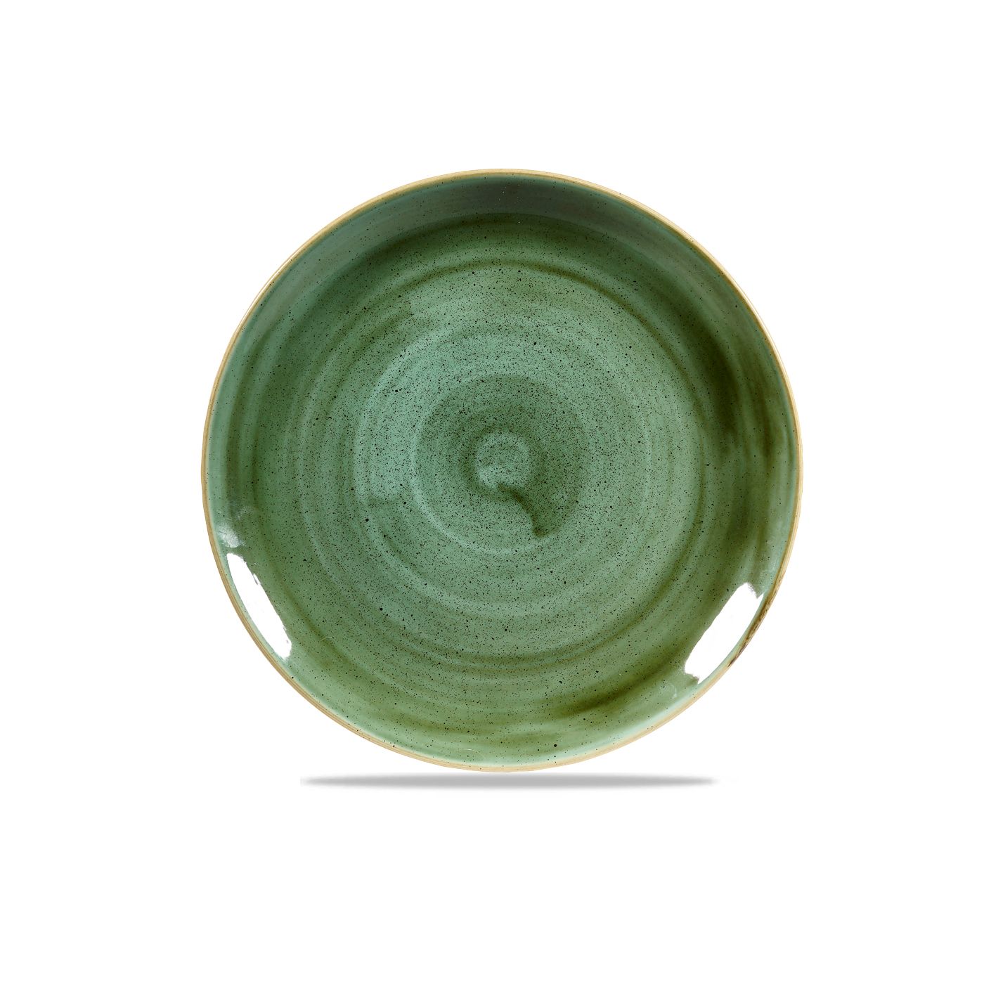137334 Teller flach coup 28,8cm STONECAST samphire green