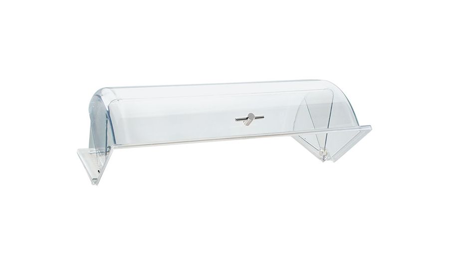 15168 Rolltop-Haube Polycarbonat GN 1/1 L:53cm B:32,5cm H:19cm