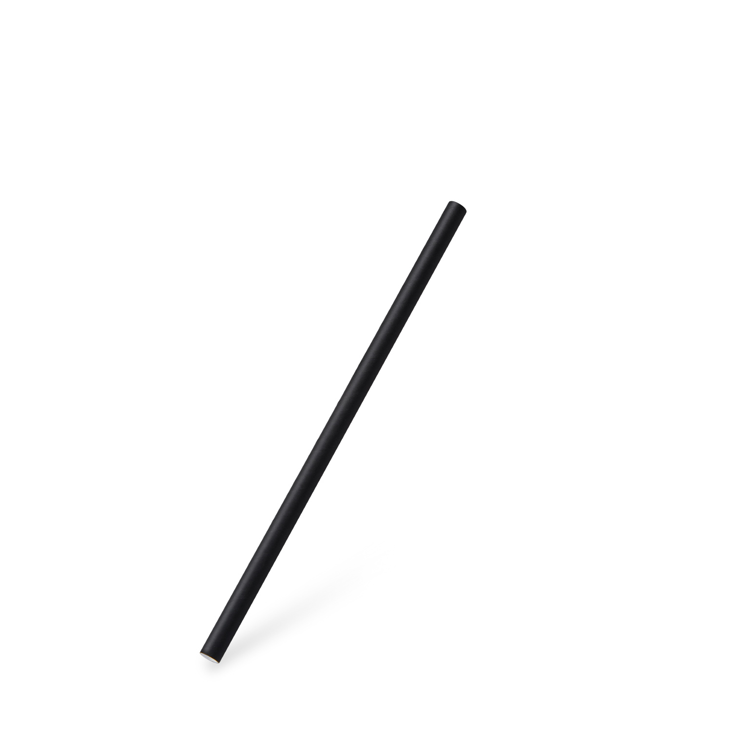 100 Stück Trinkhalm Papier JUMBO Ø8mm/20cm schwarz 100 Stück Trinkhalm Papier JUMBO Ø8mm/20cm schwarz