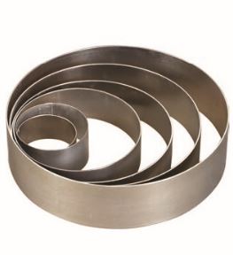 Tortenring 200x70mm Aluminium