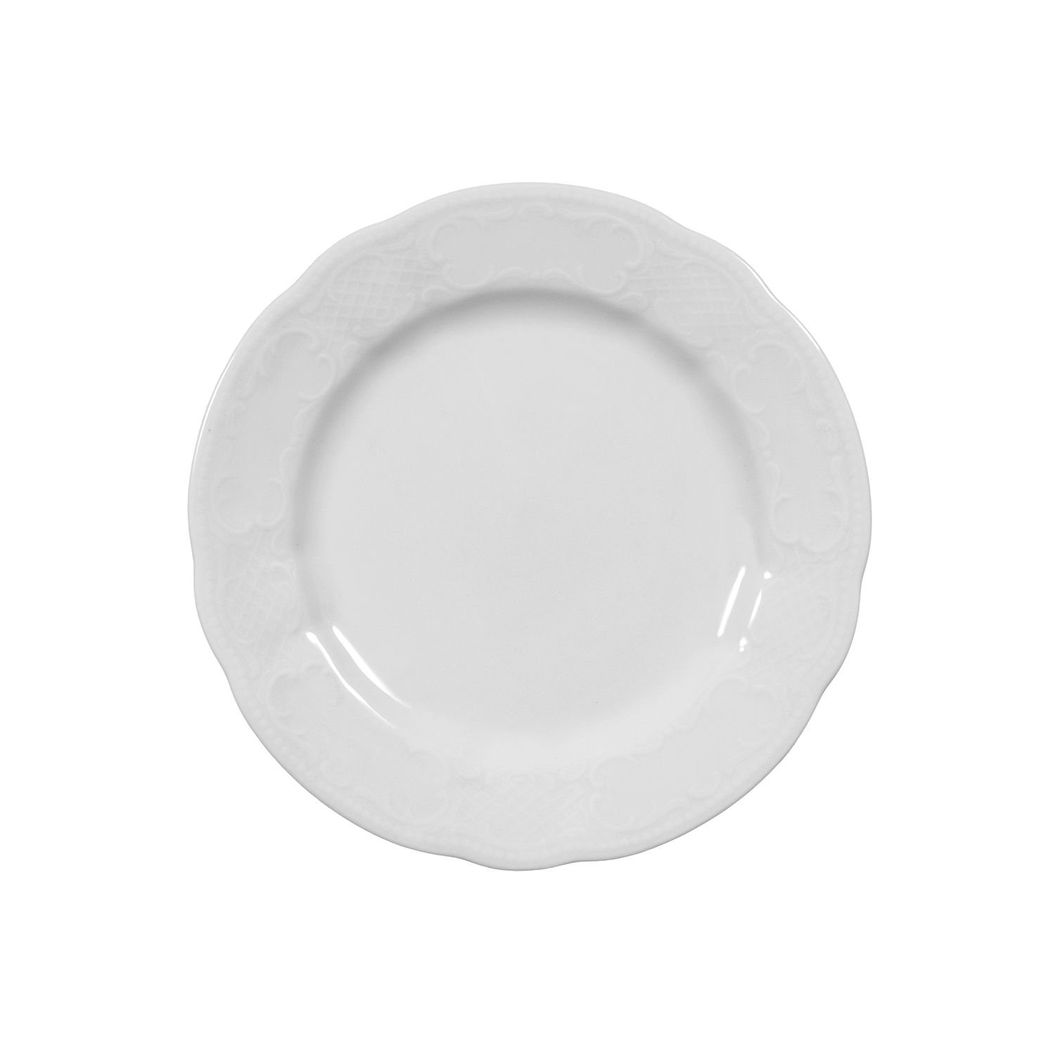 03677S4Xed9ahugQEK Teller flach 17cm SALZBURG weiß