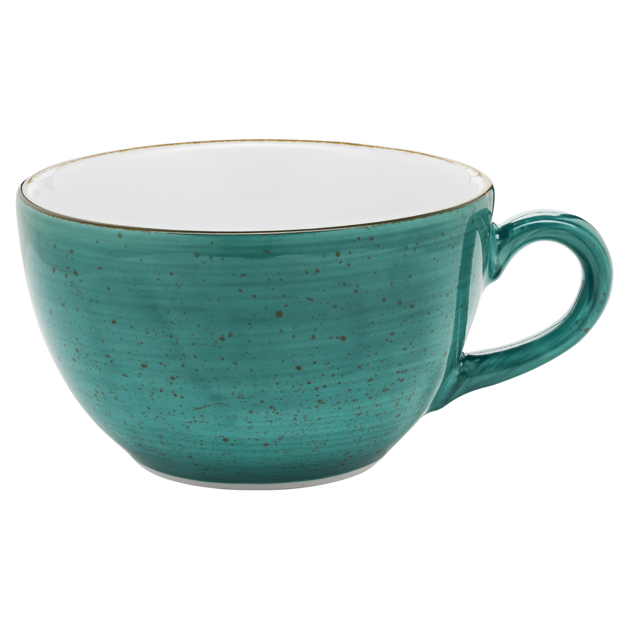 Milchkaffeetasse 0,28l CLASSIC petrol green