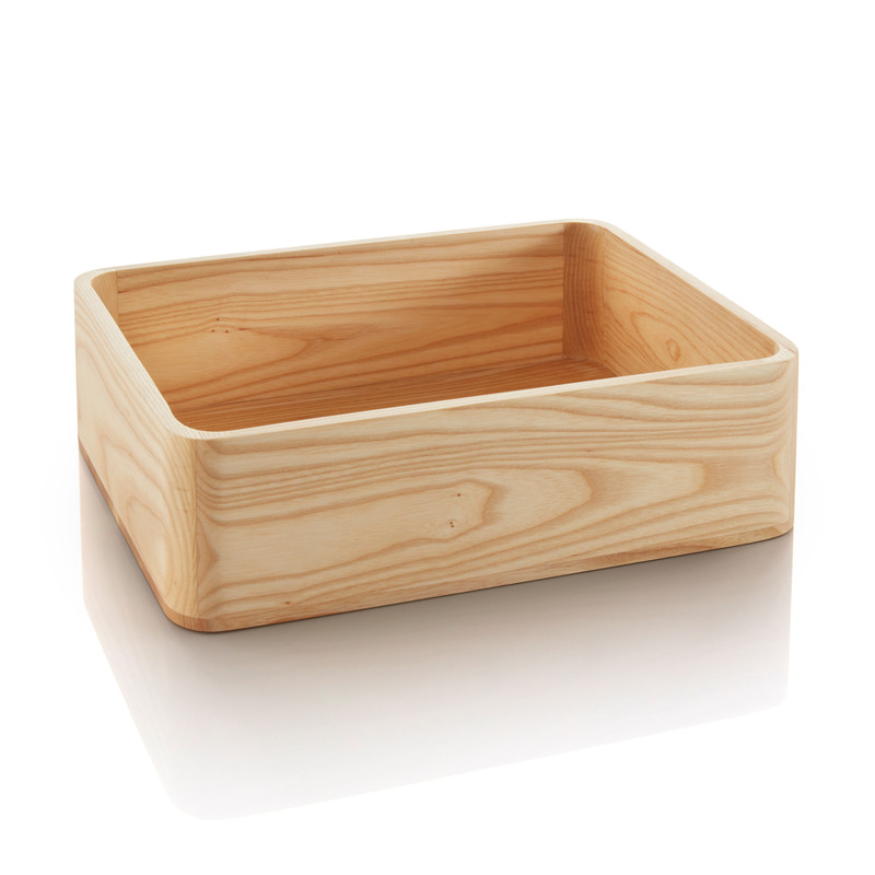 Box 30x24x10cm Holz L STYLE LIGHTS esche Box 30x24x10cm Holz L STYLE LIGHTS esche