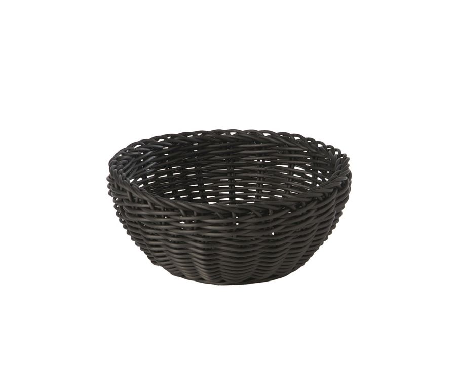 99785 Korb rund D:20cm H:8cm PROFI LINE schwarz