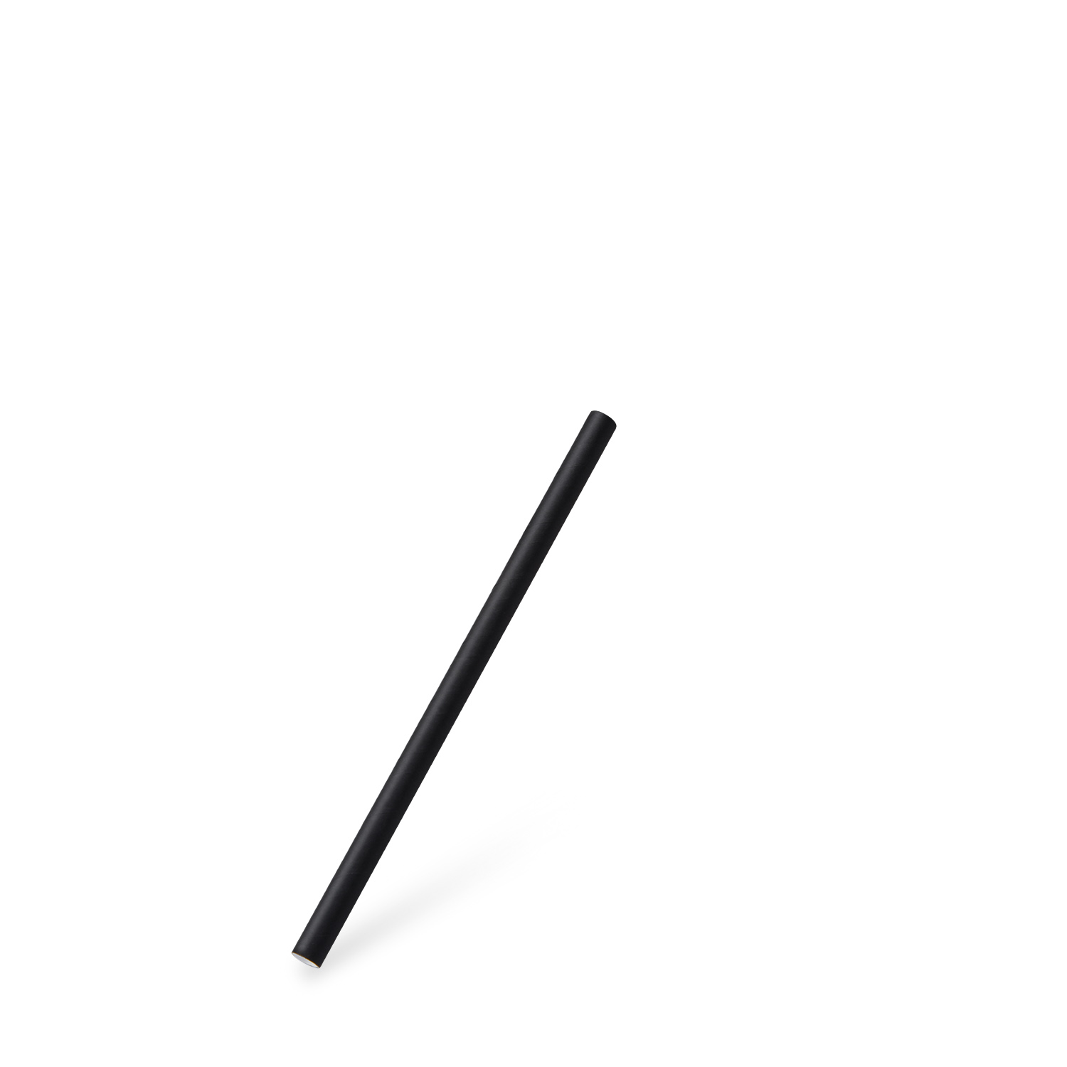 100 Stück Trinkhalm Papier JUMBO Ø8mm/15cm schwarz 100 Stück Trinkhalm Papier JUMBO Ø8mm/15cm schwarz