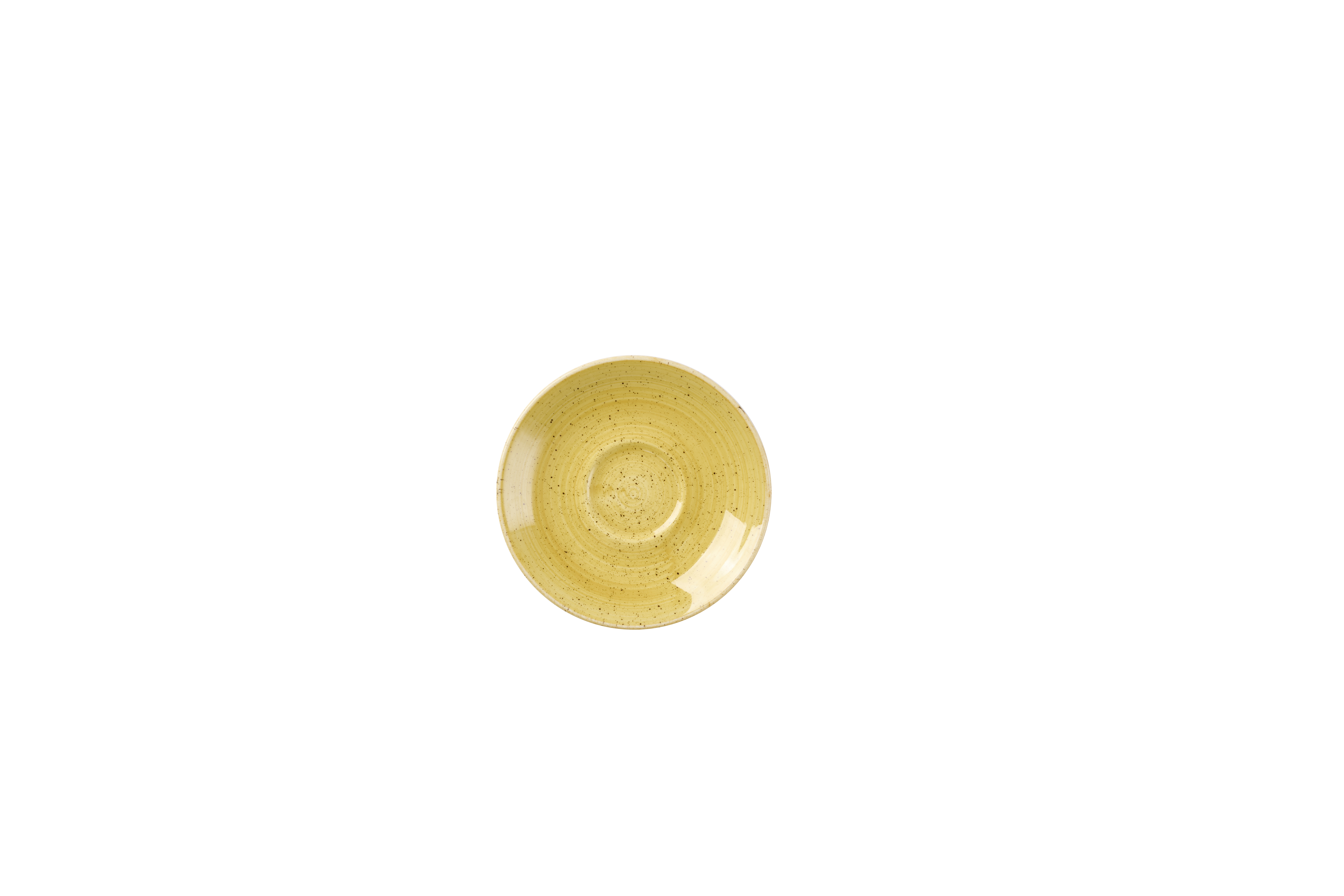 Espresso-Untertasse 11,8cm STONECAST mustard