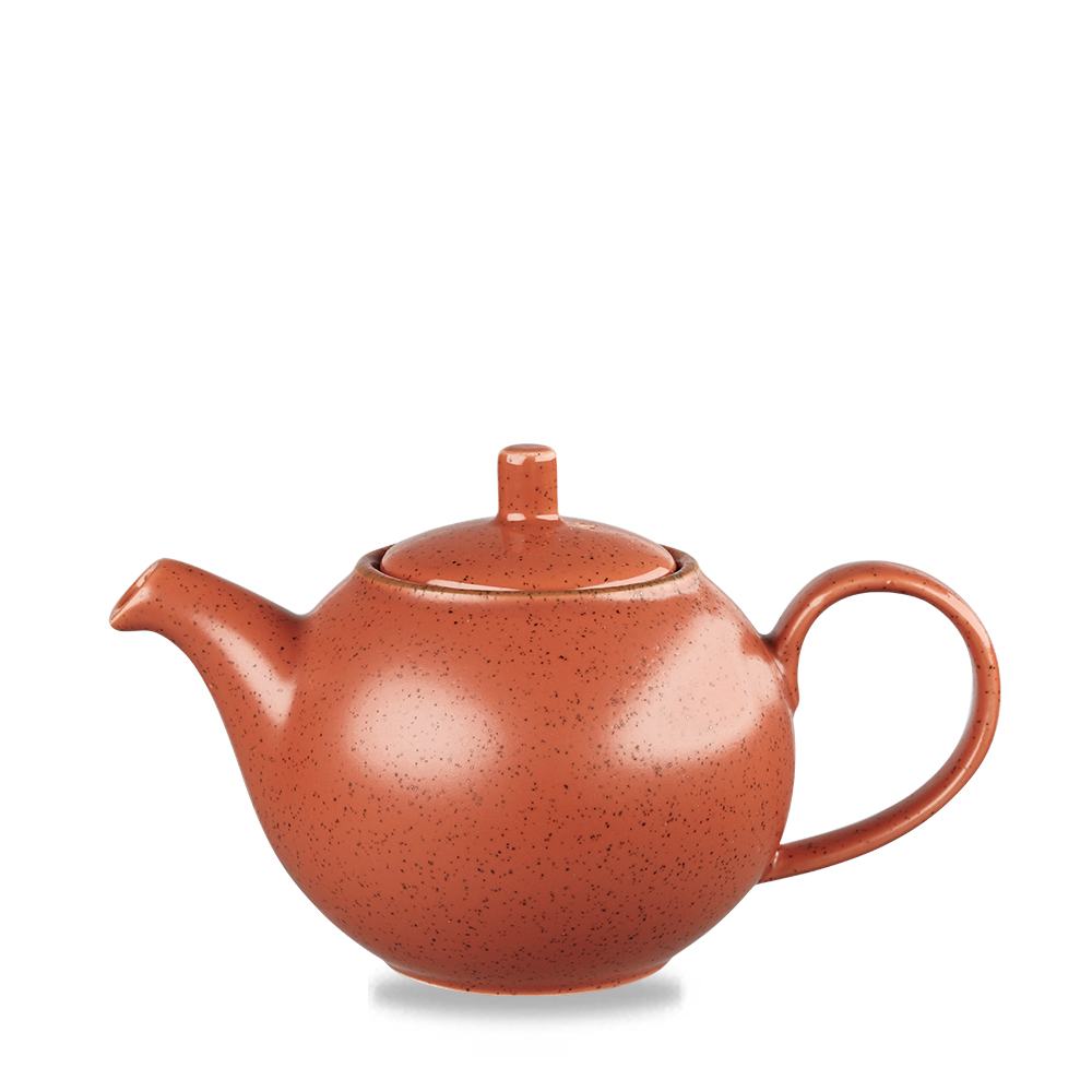 123016 Kaffee-/Teekanne 0,43l STONECAST spiced orange