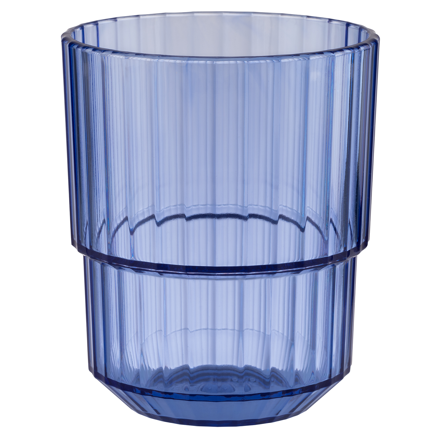 Trinkbecher Ø6,5cm H8cm LINEA blau