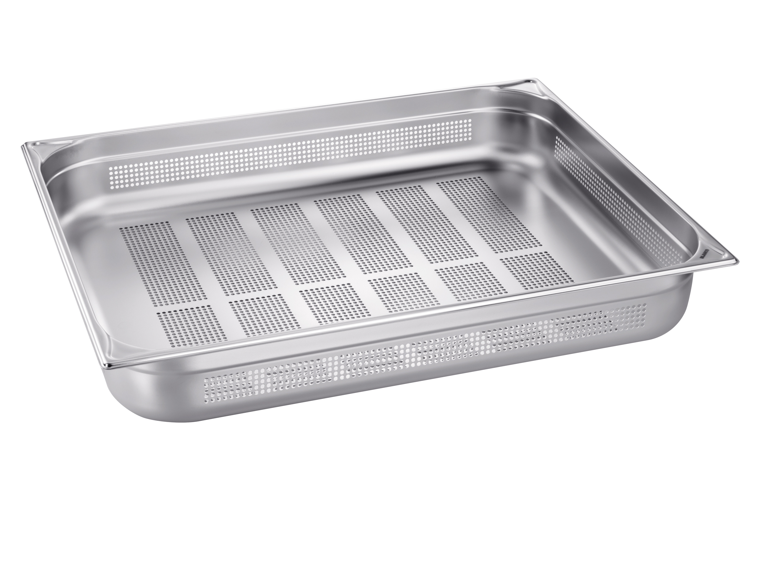 GN-Behälter gelocht 2/1-100 18/10