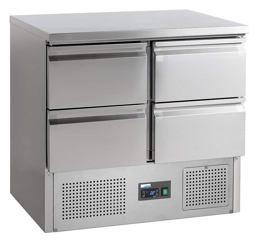 74045 Umluft-Kühltisch GN 1/1 KT-9-4Z