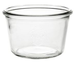 96158 40 Stück Einweckglas 370ml ohne Deckel Sturzform WECK