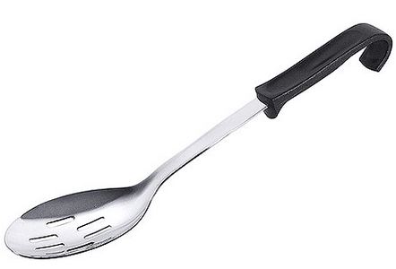 Servierlöffel 35cm BUFFET NOIR perforiert Servierlöffel 35cm BUFFET NOIR perforiert