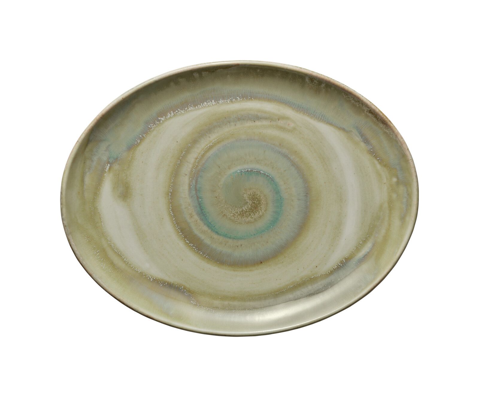 Platte oval coup 36x28cm PERFECT MATCH thyme