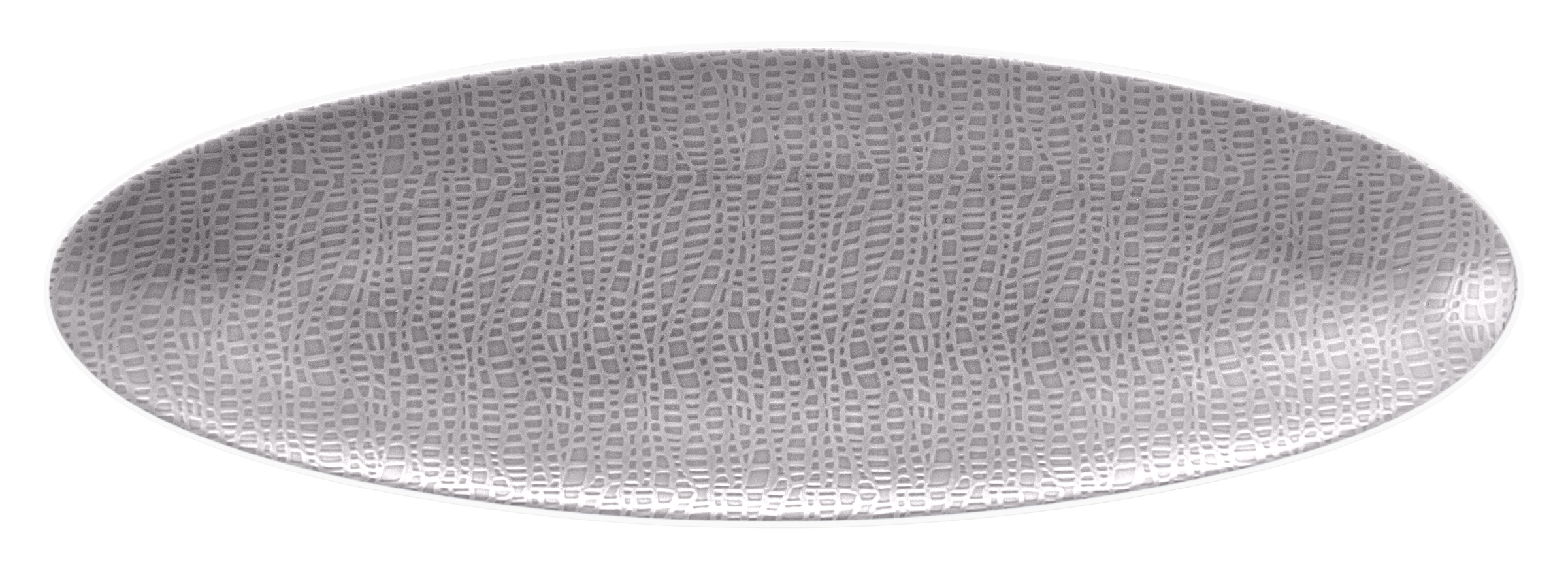143828 Platte C 35x11cm M5379 COUP FINE DINING grau oval