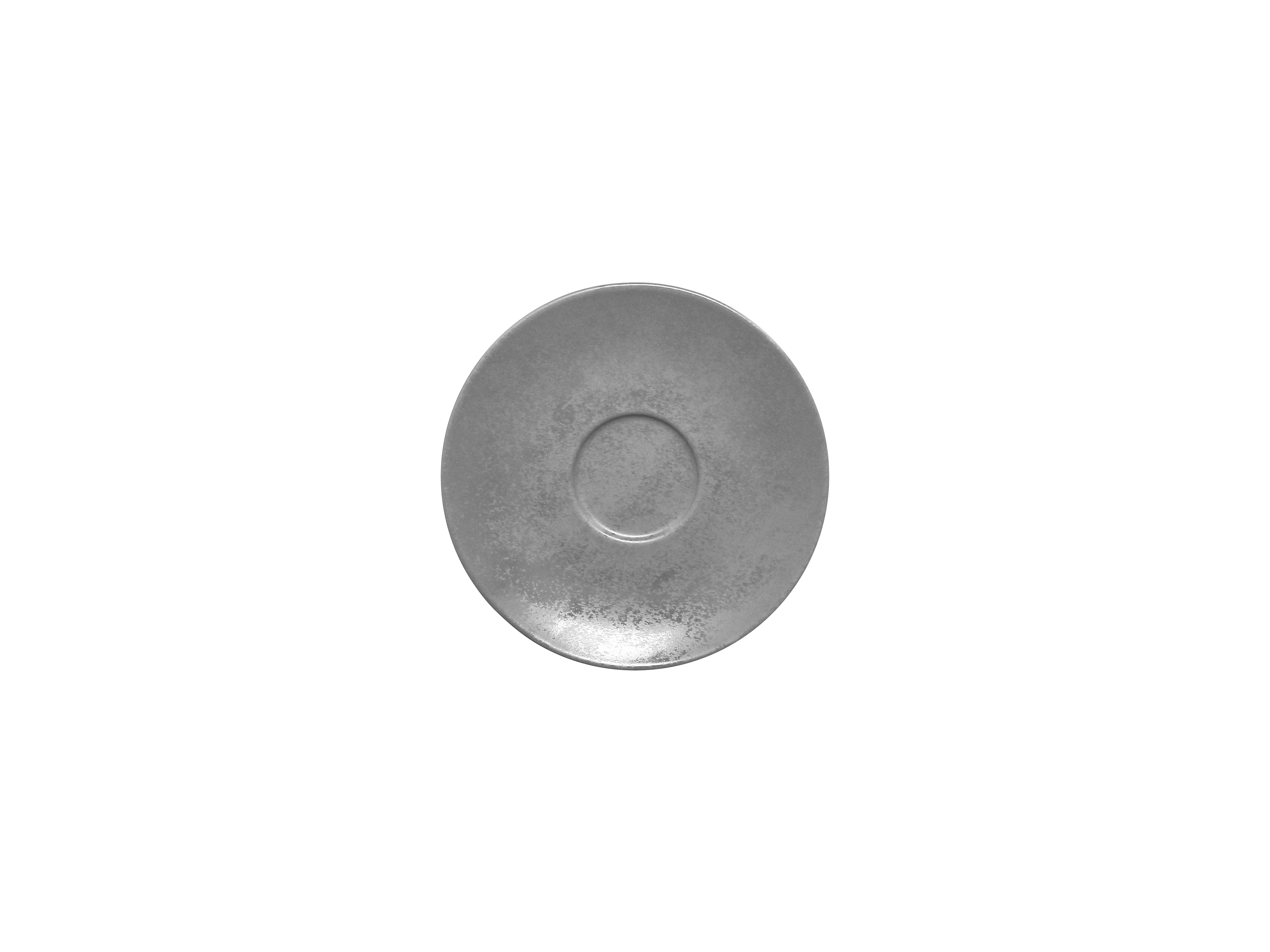 159711 Untertasse 17cm FUSION SHALE grau