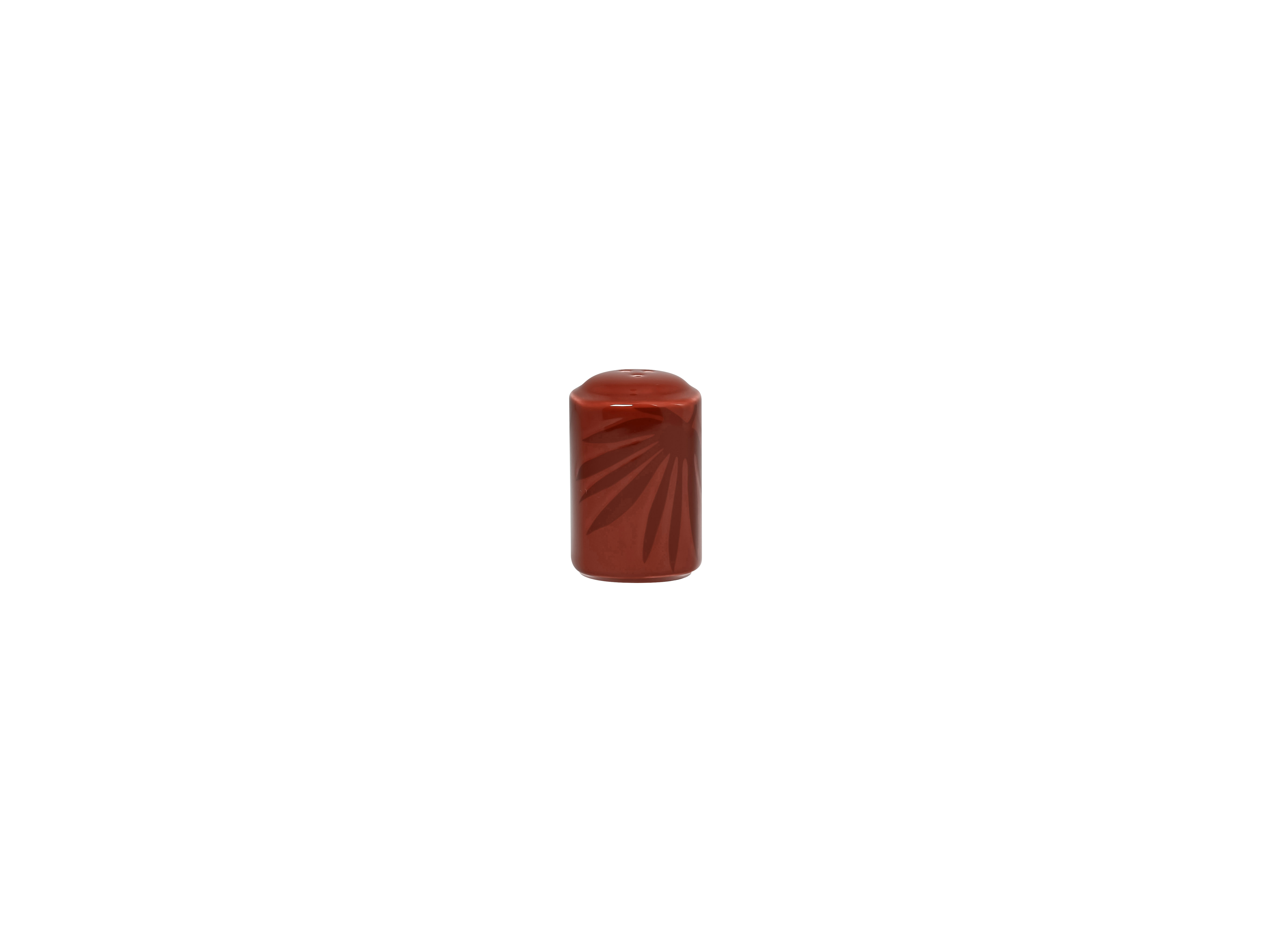 Salzstreuer 6,5cm AZTEK red
