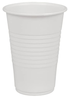 85005 100 Stück Ausschankbecher 0,2/-/ weiß