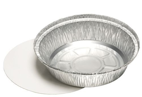 84823 100 Stück Aluschalen rund 227/44mm