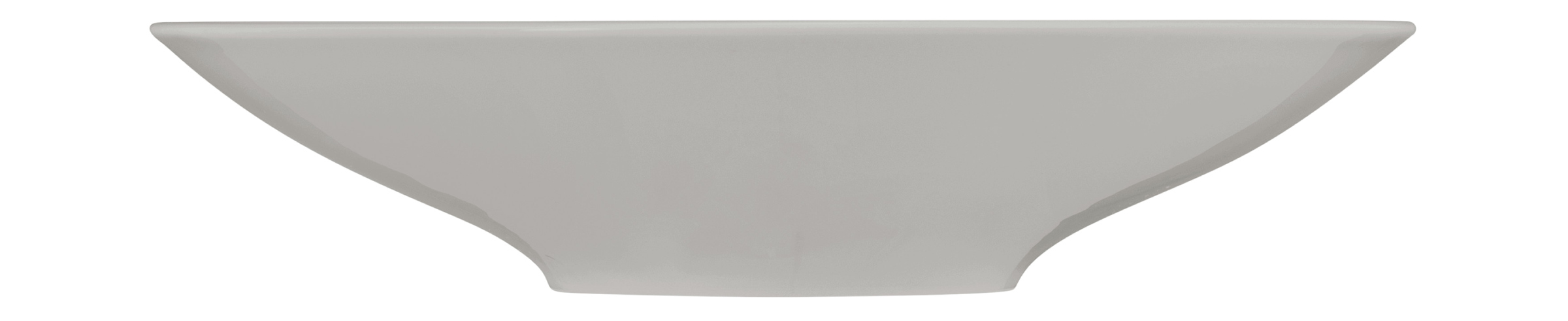 Teller rund mit Relief tief coup rund 26cm Vollrelief NORI silbergrau