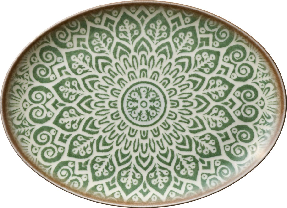 Platte oval coup jade 32x24cm SOULMATE Platte oval coup jade 32x24cm SOULMATE