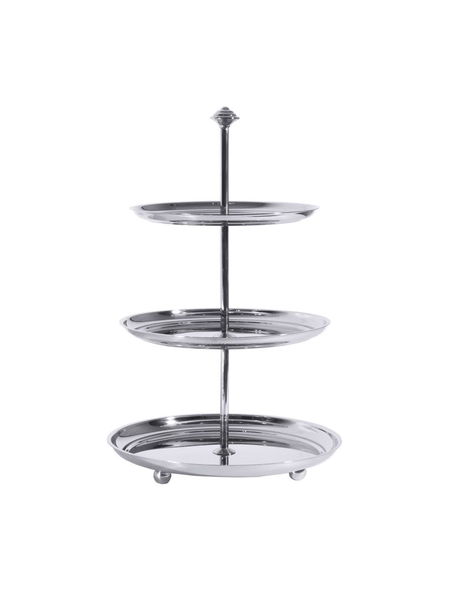 02558 Petits-Fours-Etagere D: 20cm / 22,5cm / 25cm H: 39,5cm