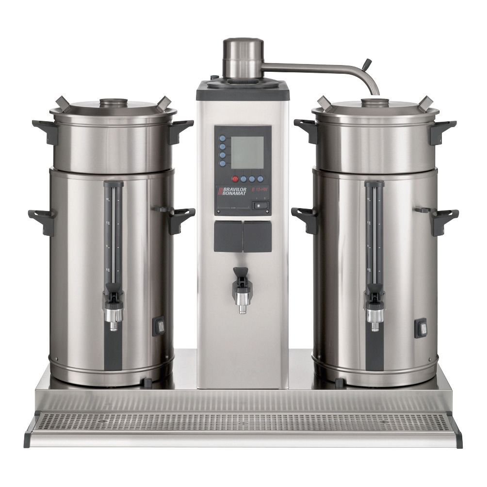 Kaffee-/Teebrühanlage B5-HW 2 Behälter je 5 Liter und Heißwasserzapfhahn 230V