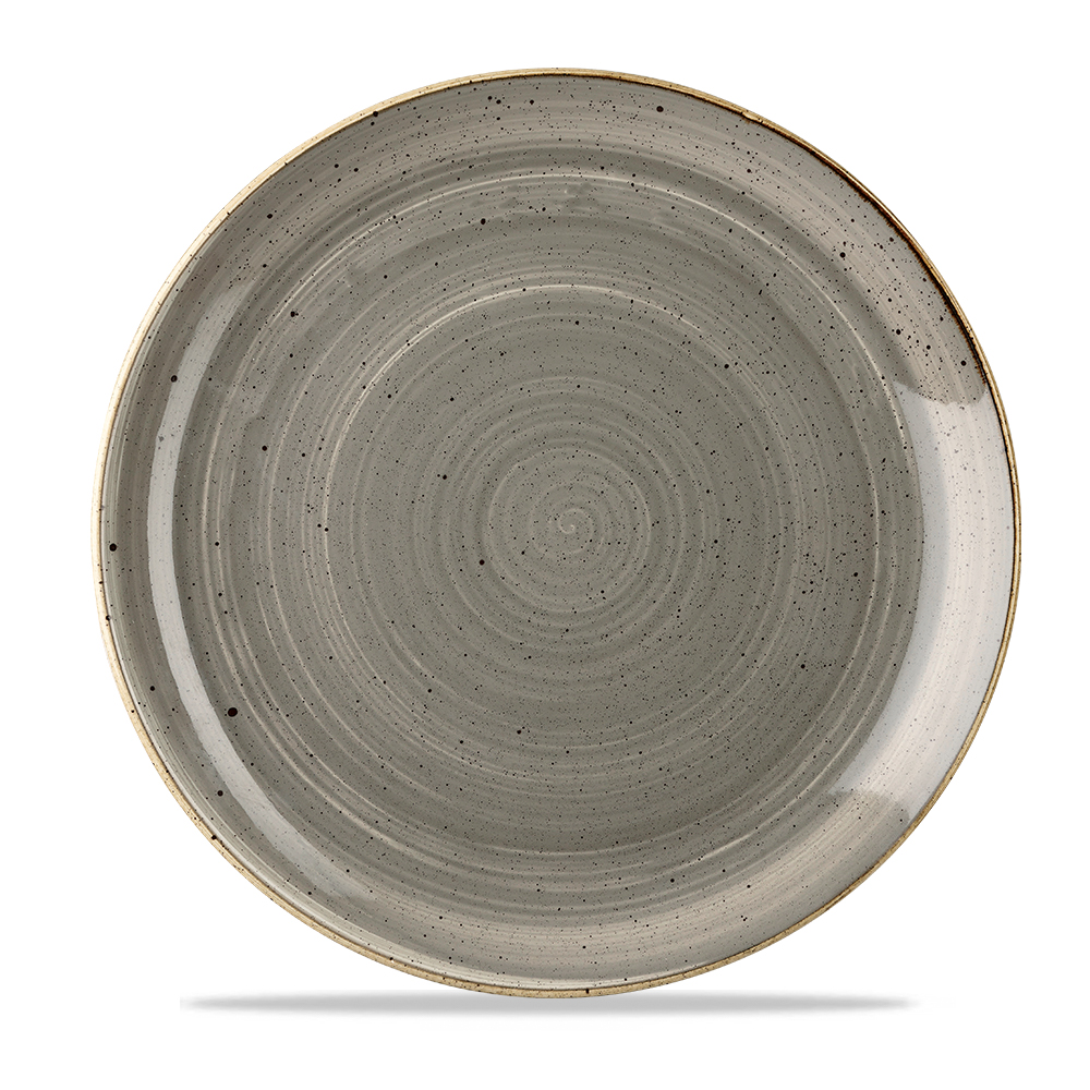 20370 Teller flach coup 28,8cm STONECAST peppercorn grey