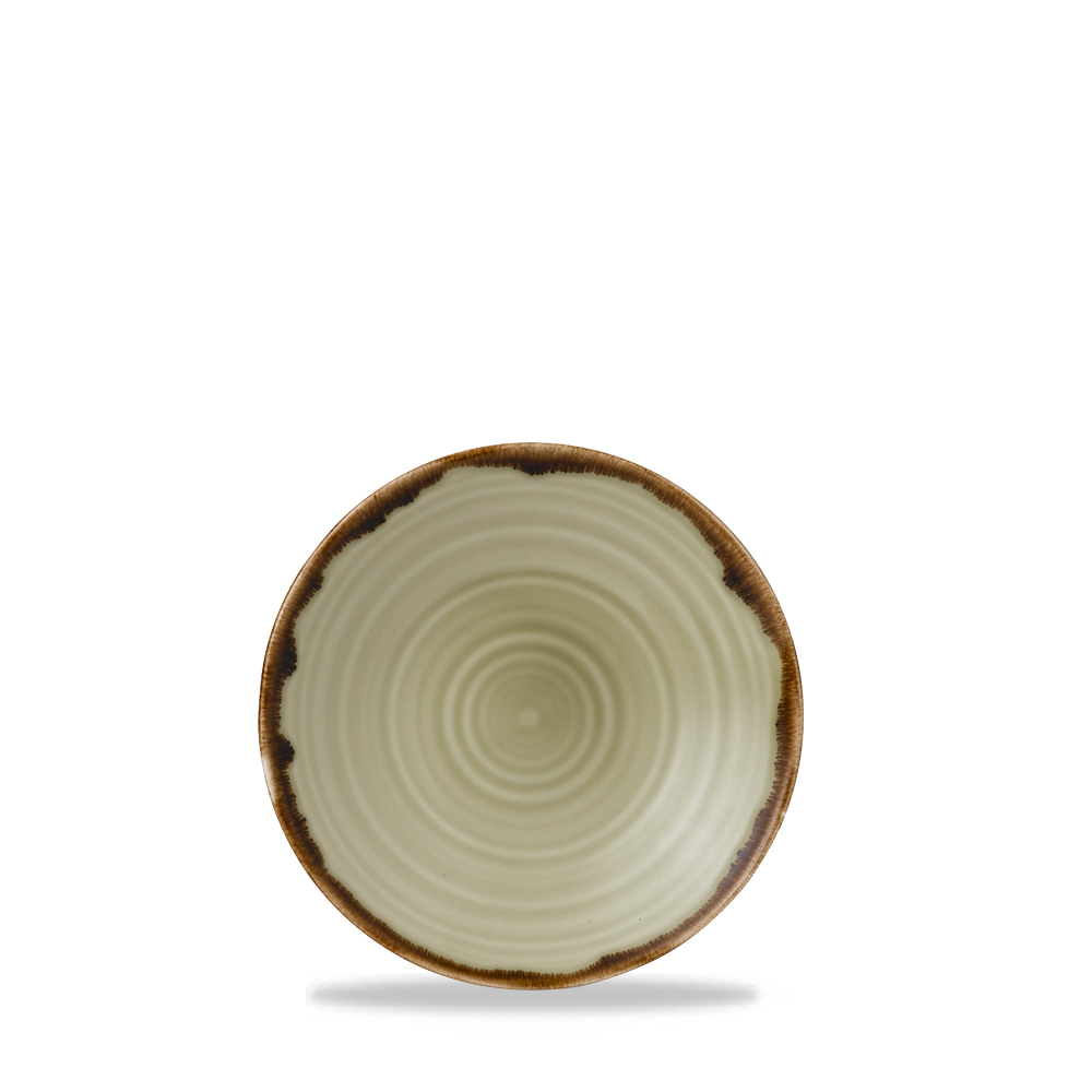 151440 Teller Organic coup 16cm HARVEST linen
