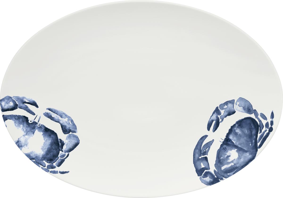 Platte oval coup 38x27cm UNLIMITED ocean breeze Platte oval coup 38x27cm UNLIMITED ocean breeze