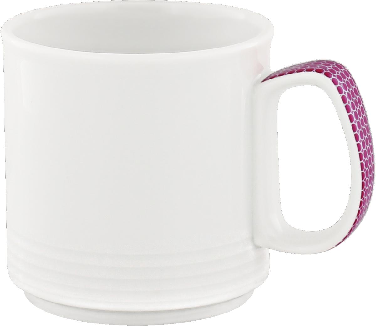 Spezialbecher stapelbar Relief 0.27l INVITA DIALOG PUNKTE himbeerrot Spezialbecher stapelbar Relief 0.27l INVITA DIALOG PUNKTE himbeerrot