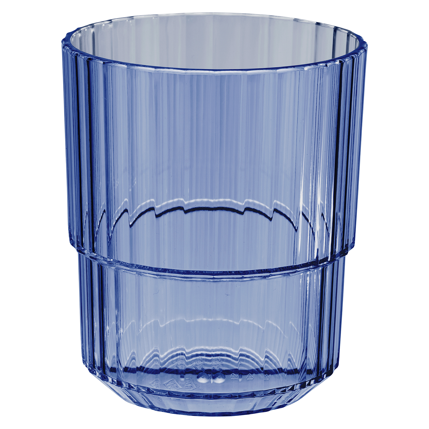 Trinkbecher Ø8,5cm H10cm LINEA blau