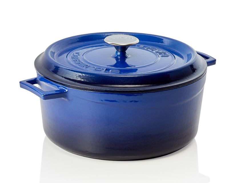 Bräter mit Deckel 29cm,6,7l LAVA blau Bräter mit Deckel 29cm,6,7l LAVA blau