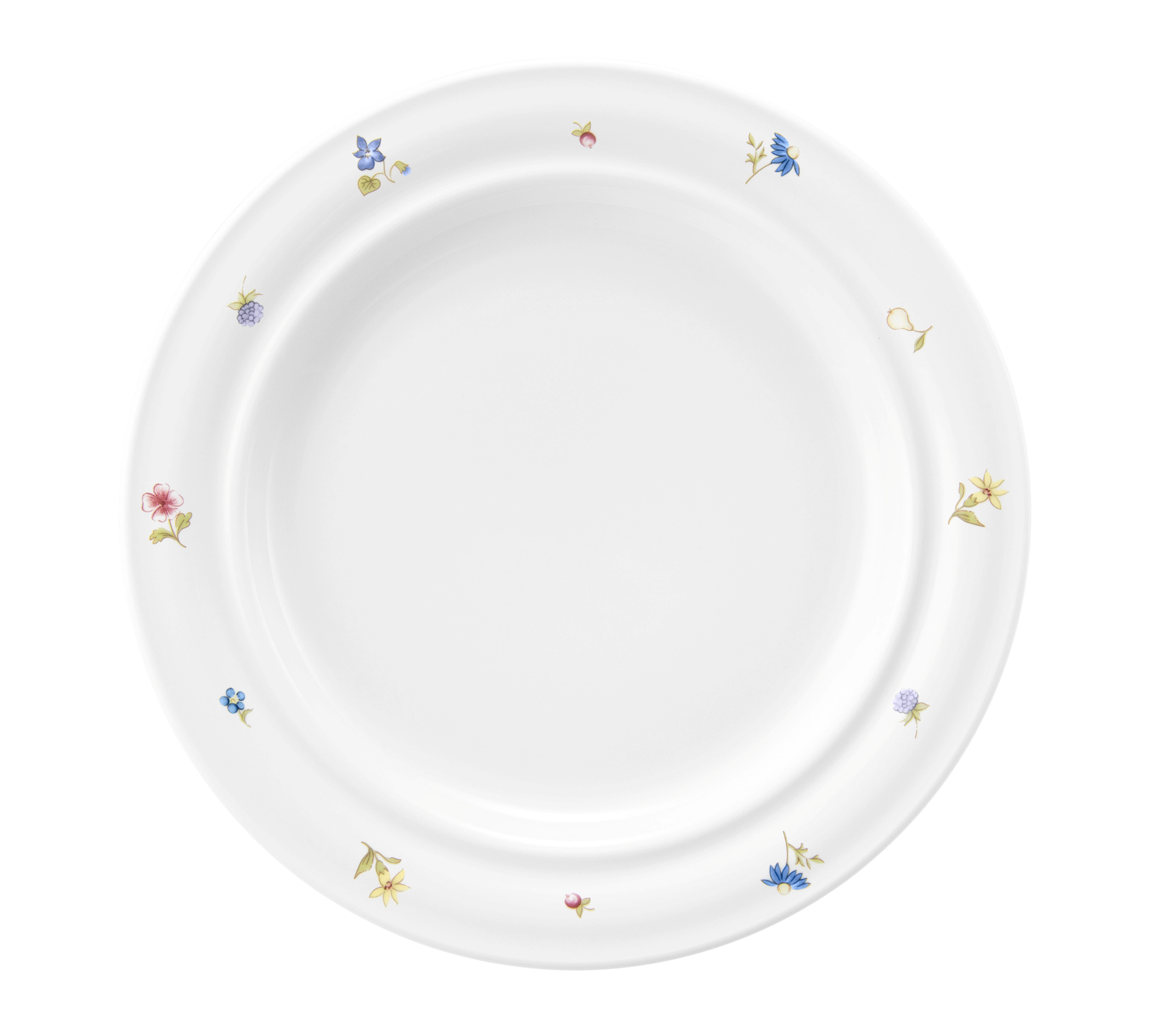 Teller rund flach 23cm Fahne COMMUNITY streublume