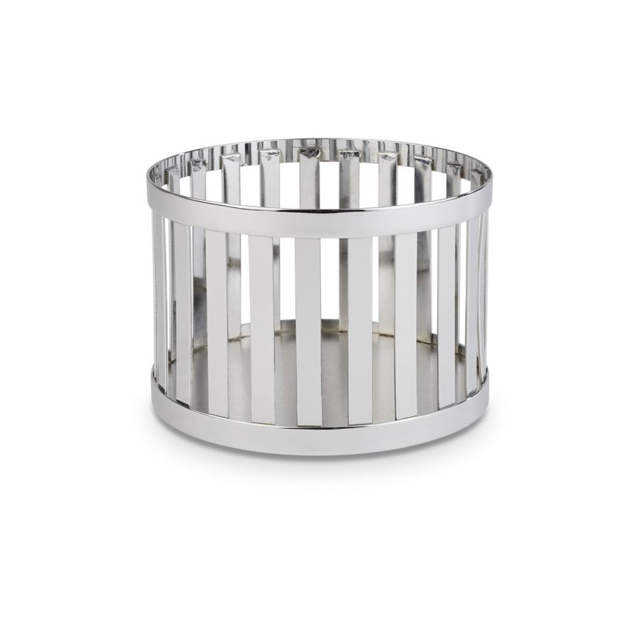 123226 Buffetständer BASKETS D:15cm H:10,5cm verchromt