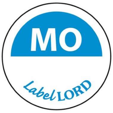 500 Stück LabelLord Etiketten Montag