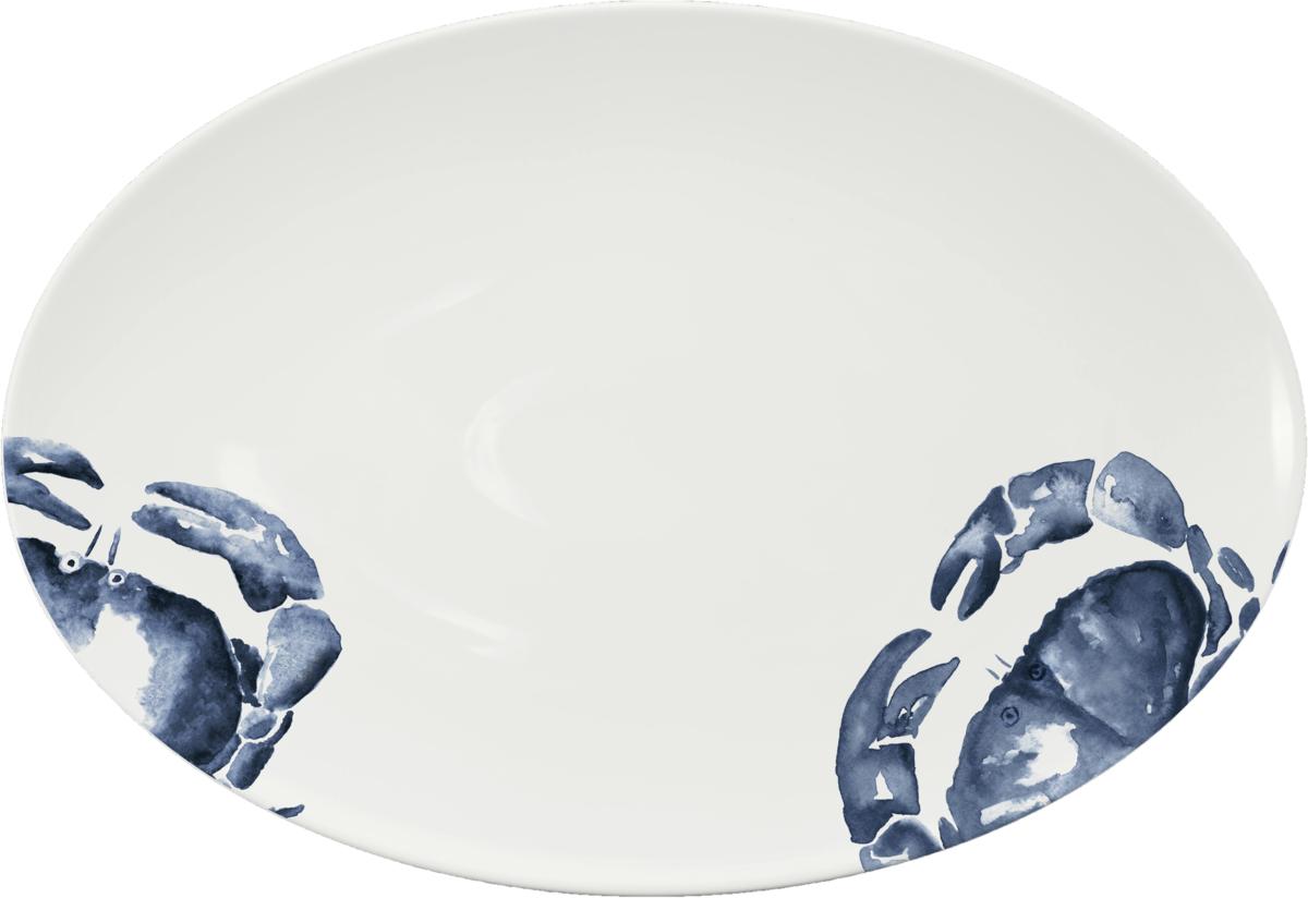 Platte oval coup 33x23cm UNLIMITED ocean breeze Platte oval coup 33x23cm UNLIMITED ocean breeze
