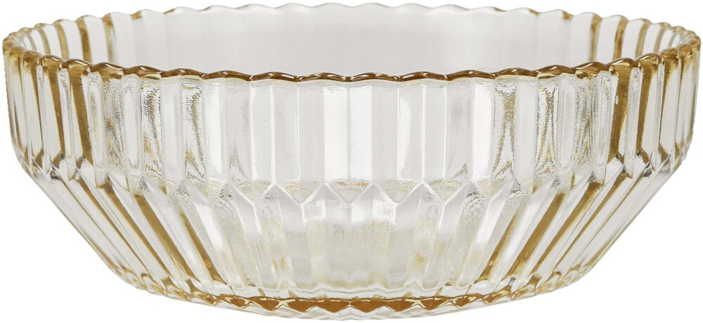 Glasschale 16cm 675ml ARCHIE goldorange