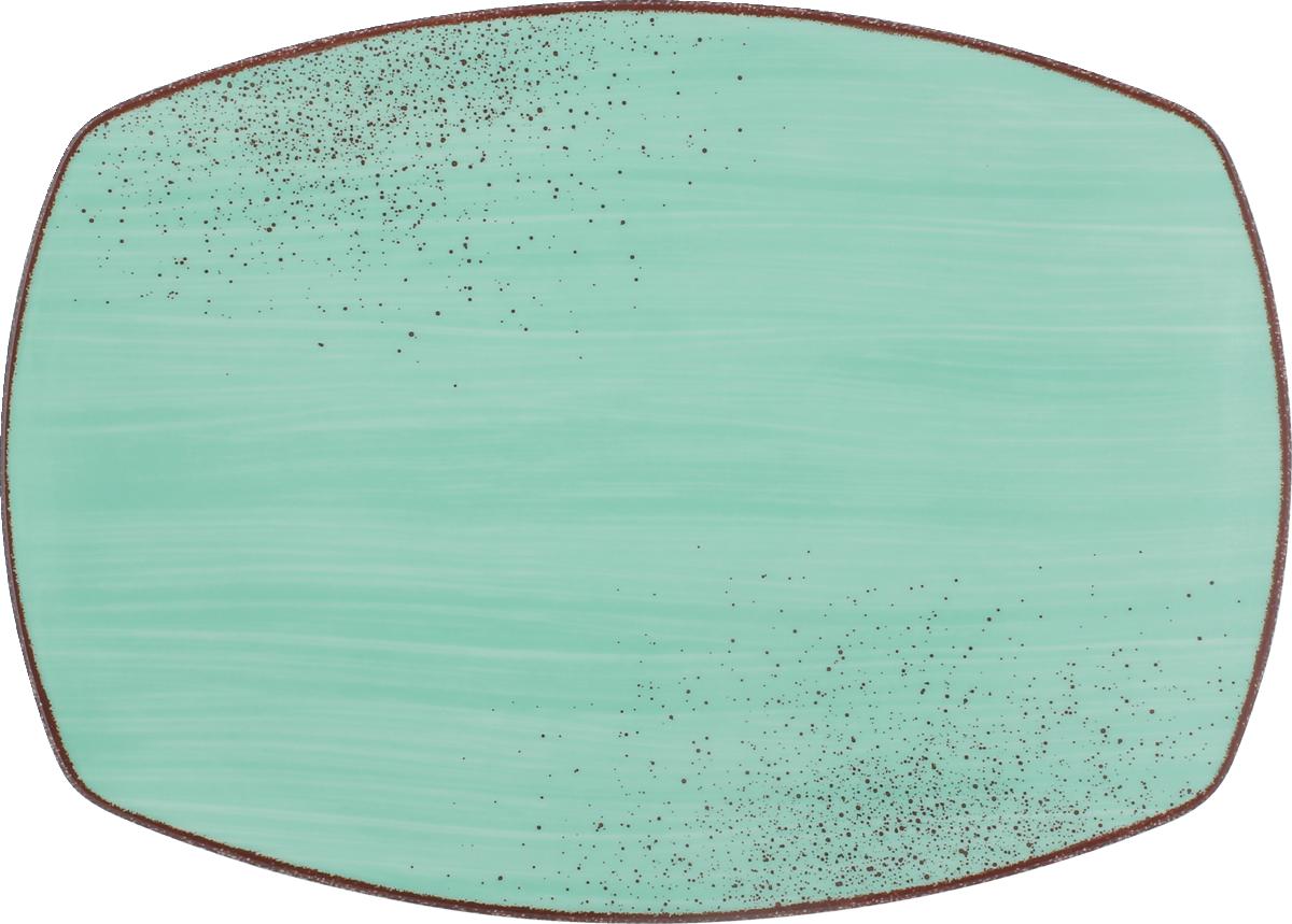 Platte rechteckig coup 32x23cm MODERN RUSTIC lagoon Platte rechteckig coup 32x23cm MODERN RUSTIC lagoon