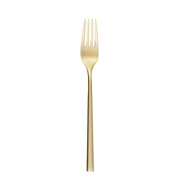 Menügabel 210mm LIVING PVD CHAMPAGNE poliert