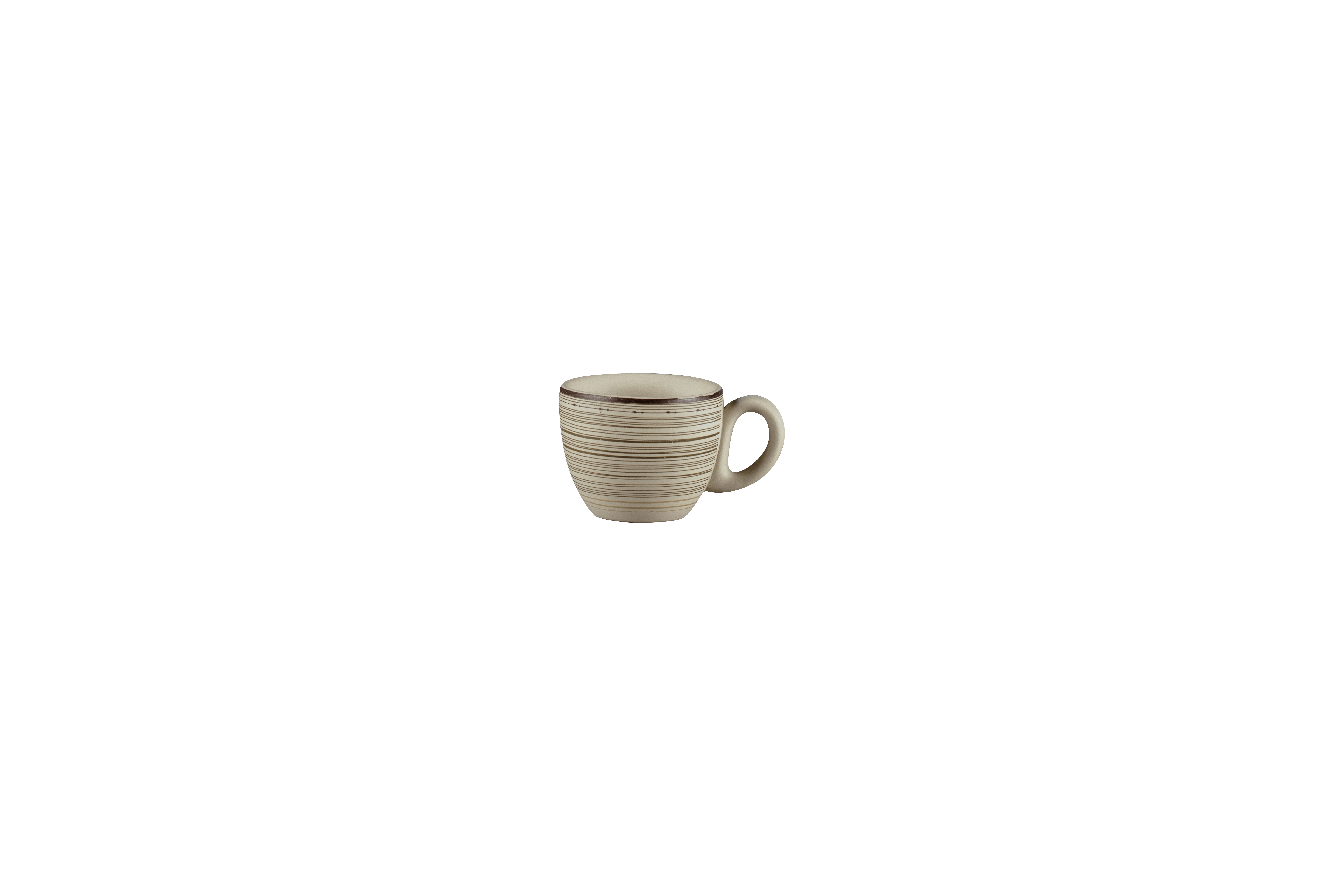 Espressotasse Ø6,5cm H5,3cm 0,08L ARGILA LARISSA decorated grey Espressotasse Ø6,5cm H5,3cm 0,08L ARGILA LARISSA decorated grey