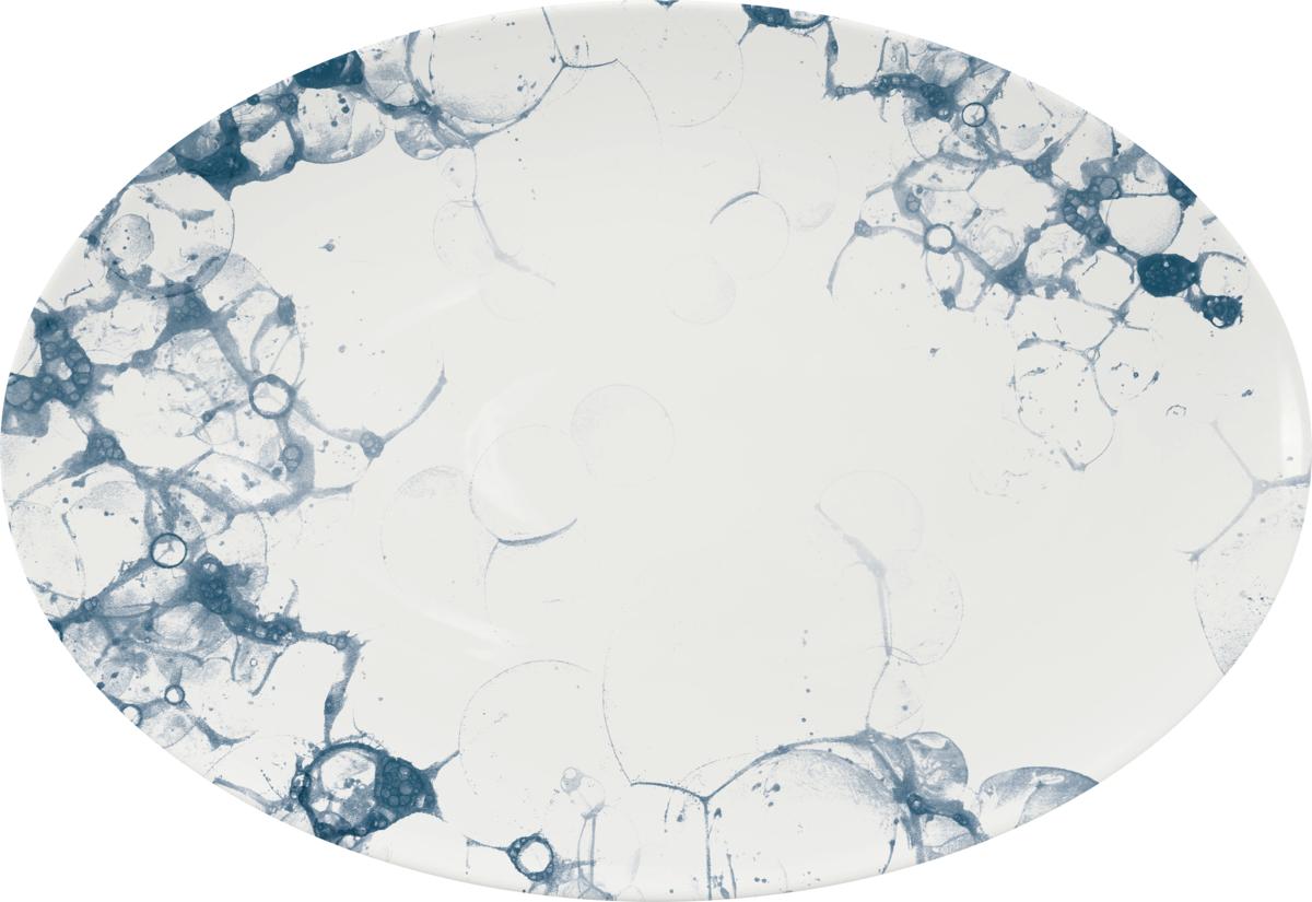 Platte oval coup 33x23cm UNLIMITED bubbles Platte oval coup 33x23cm UNLIMITED bubbles