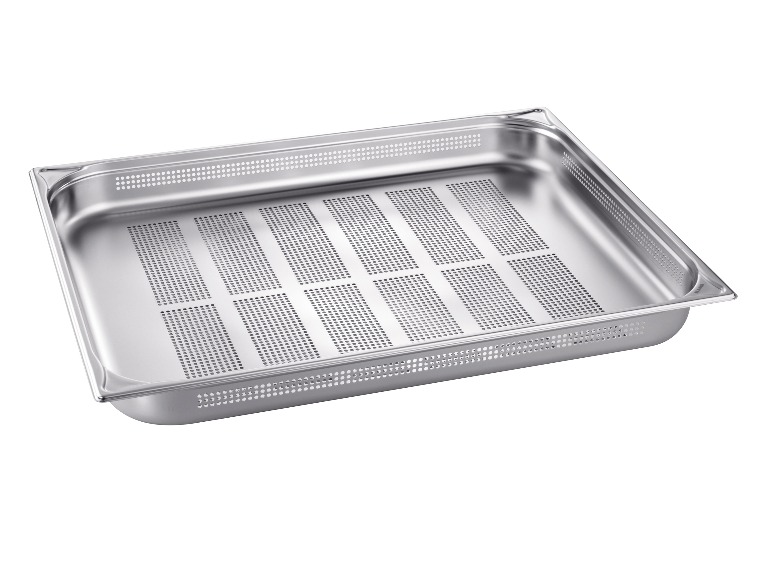 GN-Behälter gelocht 2/1-40 18/10