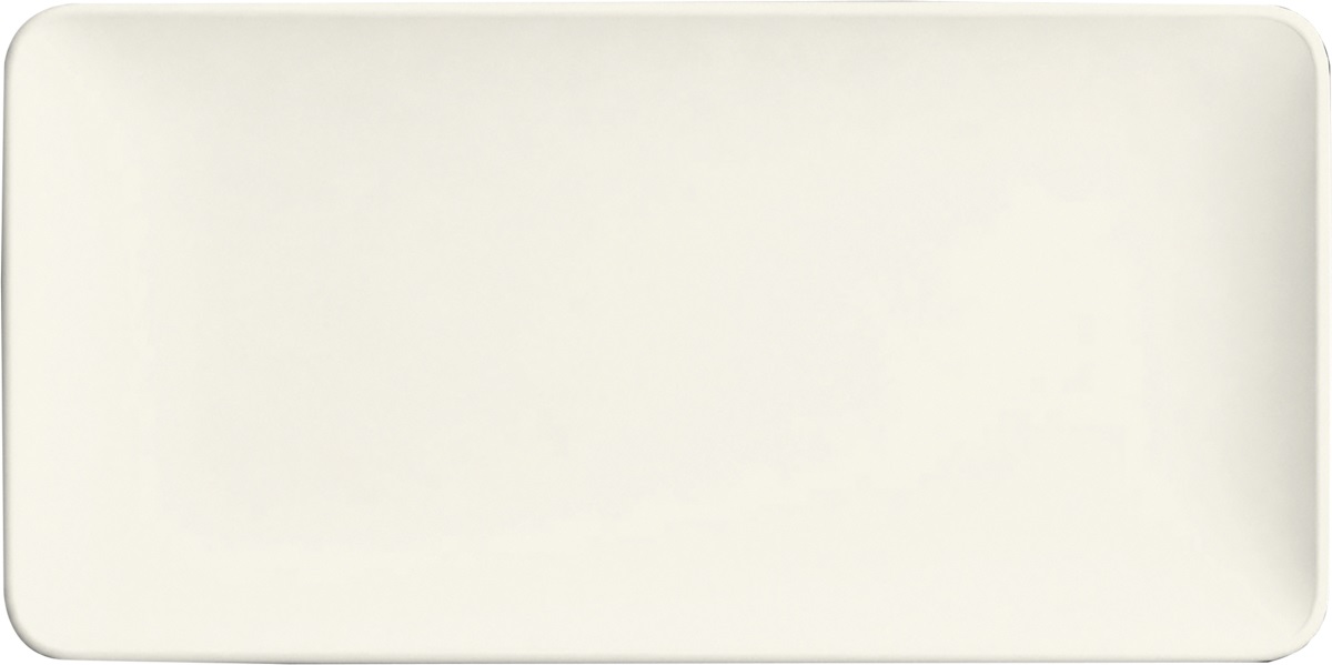 Platte rechteckig coup 18x9cm PURITY SQUARE