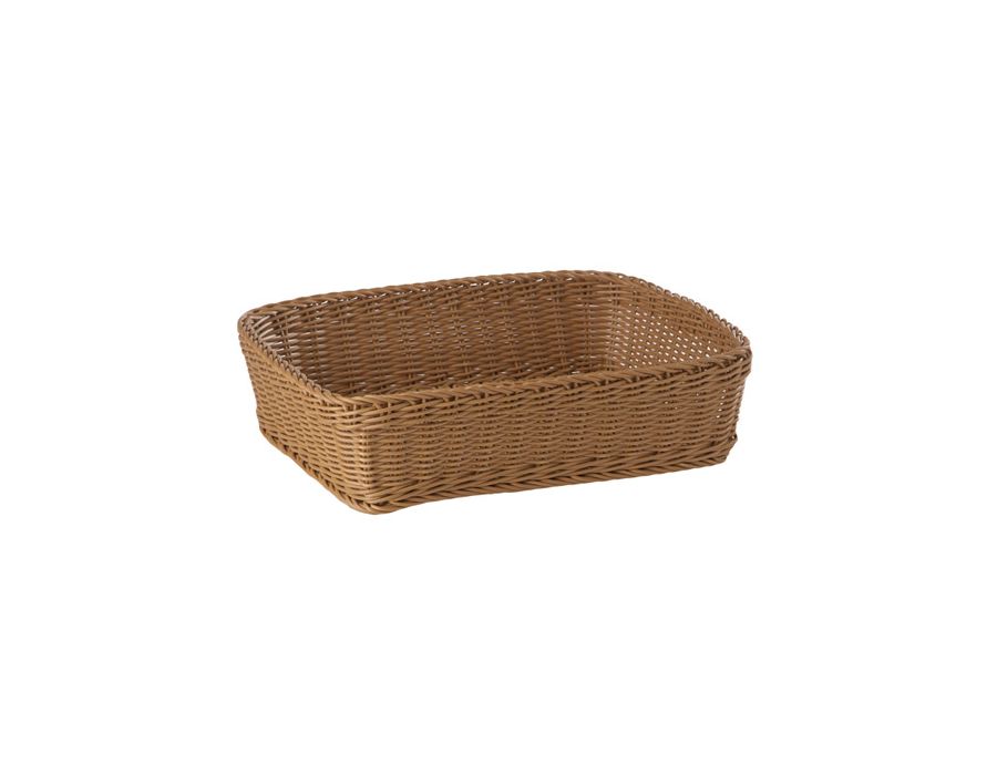 98652 Korb rechteckig 40x30cm H:10cm PROFI LINE hellbraun