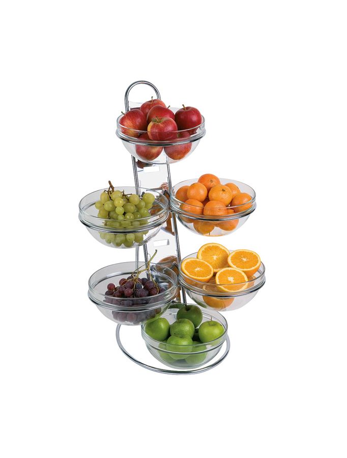 Buffet-Leiter BIG 4-stufig 39x31cm H:66cm