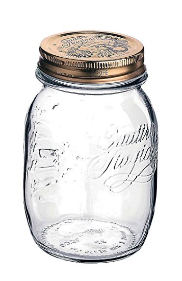43780 Schraubglas 500ml mit Deckel QUATTRO STAGIONI
