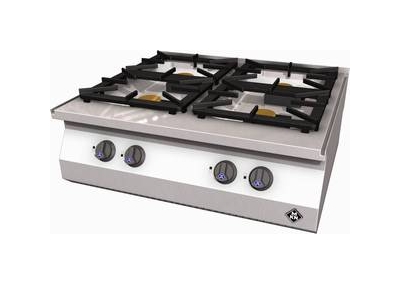 60195 Gas-Kocher 4 Brenner Tischgerät Counter SL