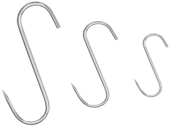 30049hcw1X4d04EBnM Fleischhaken L: 8,5cm Stärke: 4mm