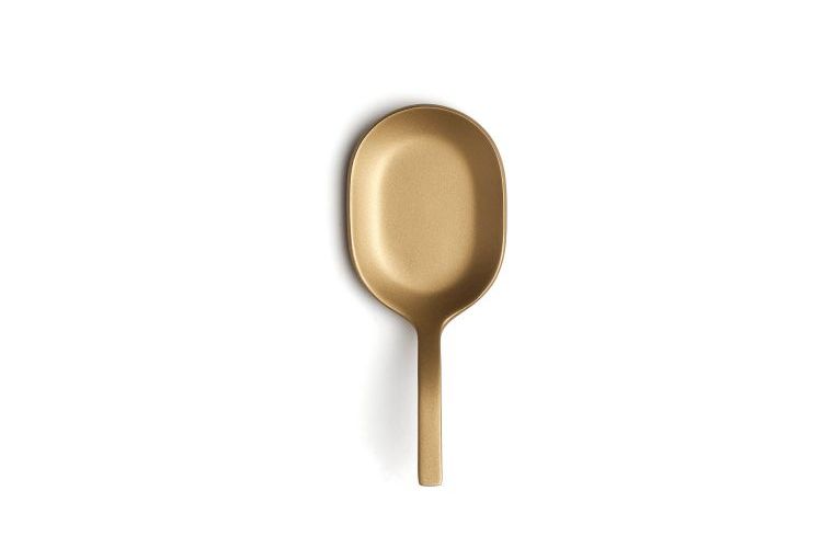 Probierlöffel oval 101mm LAB 18/10 VINTAGE copper